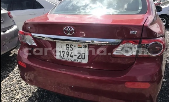 Sayi Na hannu Toyota Corolla Red Mota in Accra a Greater Accra