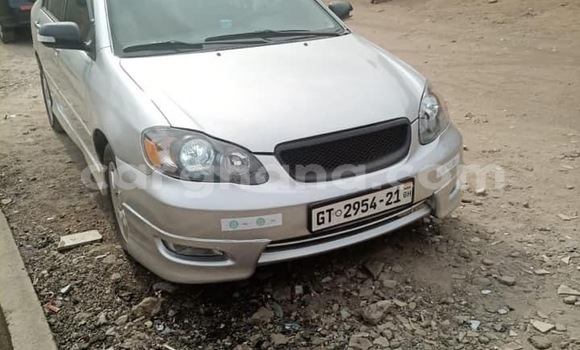 Sayi Na hannu Toyota Corolla Azurfa Mota in Accra a Greater Accra Sayi Na hannu Toyota Corolla Azurfa Mota in Accra a Greater Accra