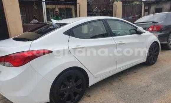 Sayi Na hannu Hyundai Elantra White Mota in Accra a Greater Accra Sayi Na hannu Hyundai Elantra White Mota in Accra a Greater Accra