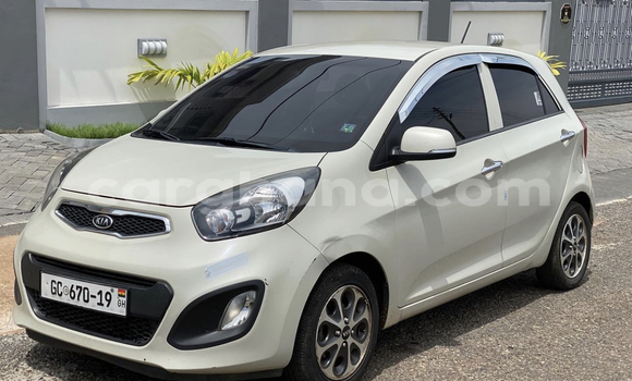 Buy Used Kia Morning White Car in Accra in Greater Accra Buy Used Kia Morning White Car in Accra in Greater Accra