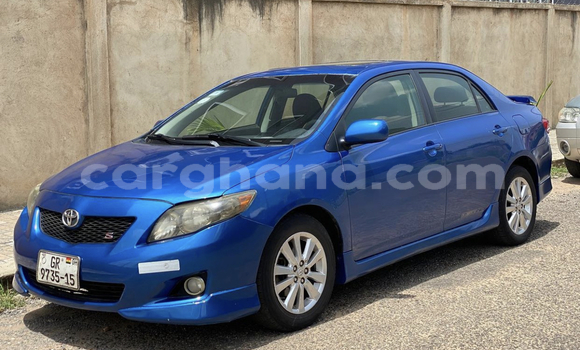 Sayi Na hannu Toyota Corolla Blue Mota in Accra a Greater Accra Sayi Na hannu Toyota Corolla Blue Mota in Accra a Greater Accra
