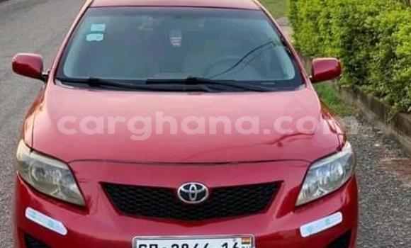 Sayi Na hannu Toyota Corolla Red Mota in Accra a Greater Accra