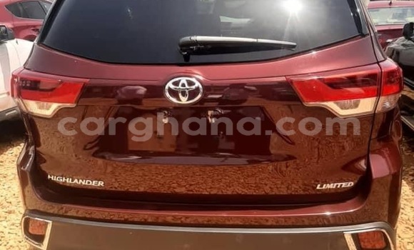 Sayi Na hannu Toyota Highlander Red Mota in Accra a Greater Accra Sayi Na hannu Toyota Highlander Red Mota in Accra a Greater Accra