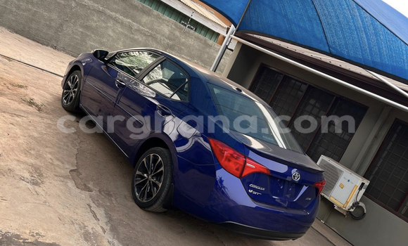 Sayi Na hannu Toyota Corolla Blue Mota in Accra a Greater Accra Sayi Na hannu Toyota Corolla Blue Mota in Accra a Greater Accra