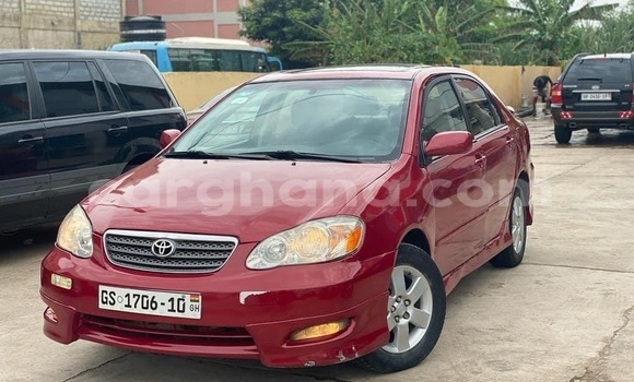 Sayi Na hannu Toyota Corolla Red Mota in Accra a Greater Accra Sayi Na hannu Toyota Corolla Red Mota in Accra a Greater Accra