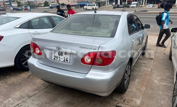 Sayi Na hannu Toyota Corolla Azurfa Mota in Accra a Greater Accra Sayi Na hannu Toyota Corolla Azurfa Mota in Accra a Greater Accra