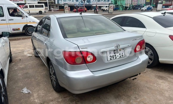 Sayi Na hannu Toyota Corolla Azurfa Mota in Accra a Greater Accra Sayi Na hannu Toyota Corolla Azurfa Mota in Accra a Greater Accra
