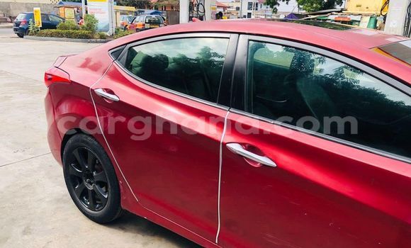 Sayi Na hannu Hyundai Elantra Red Mota in Accra a Greater Accra Sayi Na hannu Hyundai Elantra Red Mota in Accra a Greater Accra