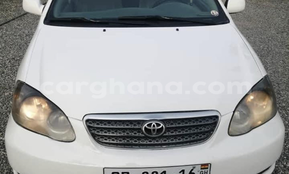 Ra Àlòkù Toyota Corolla funfun Ọkọ̀ in Accra ni Greater Accra
