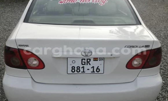 Buy Used Toyota Corolla White Car in Accra in Greater Accra Buy Used Toyota Corolla White Car in Accra in Greater Accra