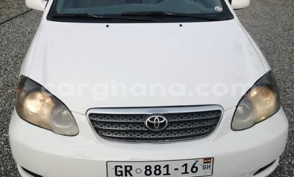 Buy Used Toyota Corolla White Car in Accra in Greater Accra Buy Used Toyota Corolla White Car in Accra in Greater Accra