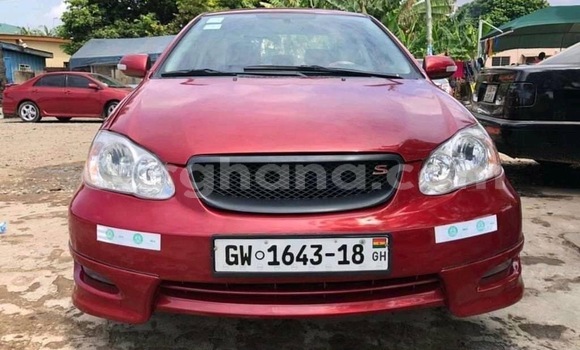 Ra Àlòkù Toyota Corolla Red Ọkọ̀ in Accra ni Greater Accra Ra Àlòkù Toyota Corolla Red Ọkọ̀ in Accra ni Greater Accra