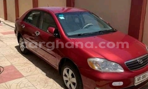 Sayi Na hannu Toyota Corolla Red Mota in Accra a Greater Accra Sayi Na hannu Toyota Corolla Red Mota in Accra a Greater Accra