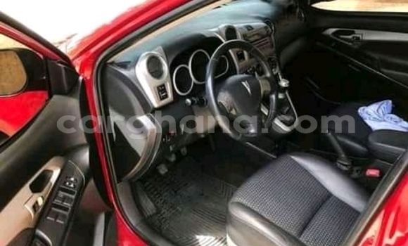 Sayi Na hannu Pontiac Vibe Red Mota in Accra a Greater Accra Sayi Na hannu Pontiac Vibe Red Mota in Accra a Greater Accra