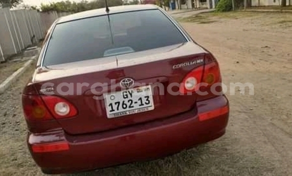 Sayi Na hannu Toyota Corolla Red Mota in Accra a Greater Accra Sayi Na hannu Toyota Corolla Red Mota in Accra a Greater Accra