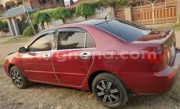 Sayi Na hannu Toyota Corolla Red Mota in Accra a Greater Accra Sayi Na hannu Toyota Corolla Red Mota in Accra a Greater Accra
