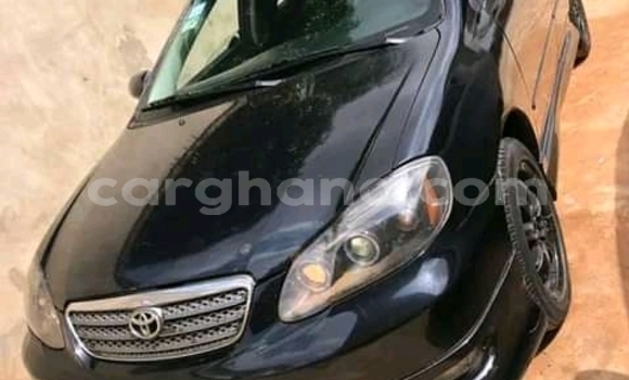 Sayi Na hannu Toyota Corolla Black Mota in Accra a Greater Accra Sayi Na hannu Toyota Corolla Black Mota in Accra a Greater Accra