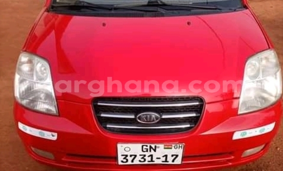 Sayi Na hannu Kia Morning Red Mota in Accra a Greater Accra Sayi Na hannu Kia Morning Red Mota in Accra a Greater Accra