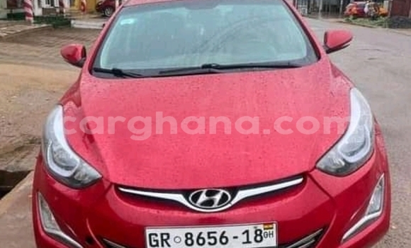 Sayi Na hannu Hyundai Elantra Red Mota in Accra a Greater Accra Sayi Na hannu Hyundai Elantra Red Mota in Accra a Greater Accra