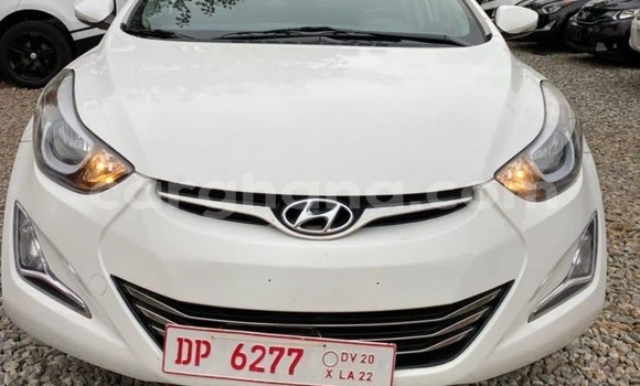 Buy Used Hyundai Elantra White Car in Tema in Greater Accra Buy Used Hyundai Elantra White Car in Tema in Greater Accra