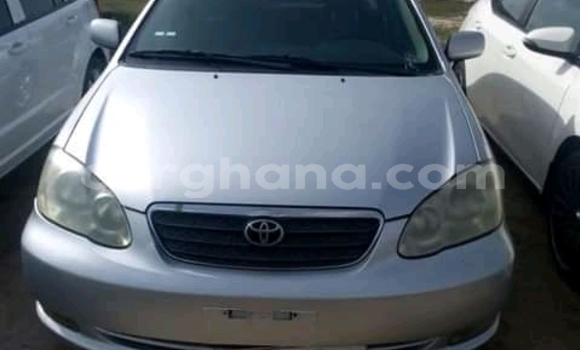 Sayi Na hannu Toyota Corolla Azurfa Mota in Accra a Greater Accra Sayi Na hannu Toyota Corolla Azurfa Mota in Accra a Greater Accra