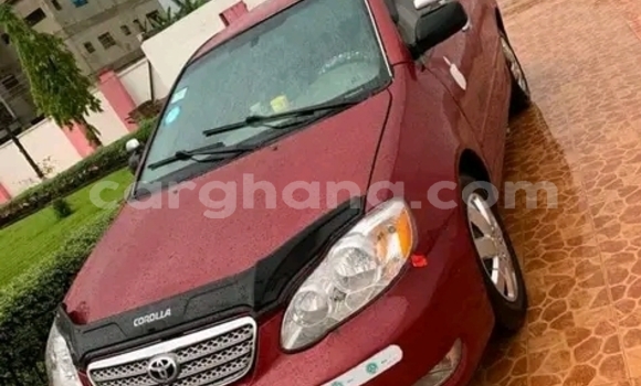 Buy Used Toyota Corolla Red Car in Accra in Greater Accra