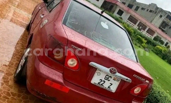 Sayi Na hannu Toyota Corolla Red Mota in Accra a Greater Accra Sayi Na hannu Toyota Corolla Red Mota in Accra a Greater Accra