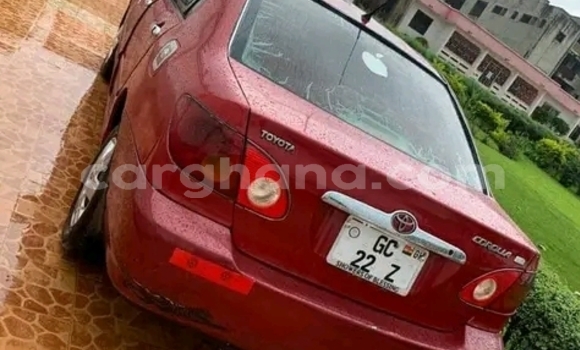 Sayi Na hannu Toyota Corolla Red Mota in Accra a Greater Accra Sayi Na hannu Toyota Corolla Red Mota in Accra a Greater Accra