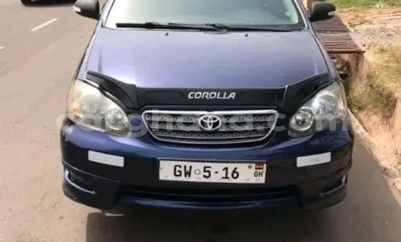 Buy Used Toyota Corolla Blue Car in Accra in Greater Accra