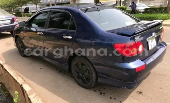 Sayi Na hannu Toyota Corolla Blue Mota in Accra a Greater Accra Sayi Na hannu Toyota Corolla Blue Mota in Accra a Greater Accra