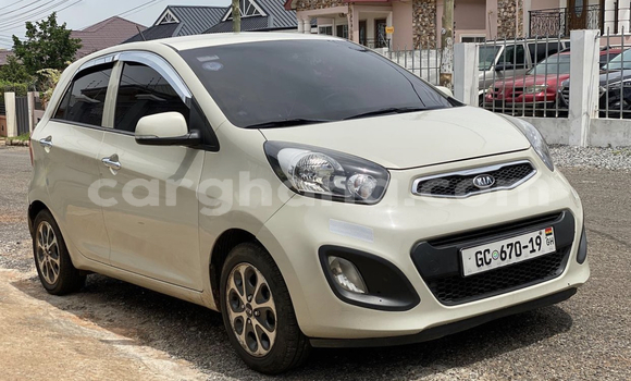 Buy Used Kia Morning White Car in Tema in Greater Accra Buy Used Kia Morning White Car in Tema in Greater Accra