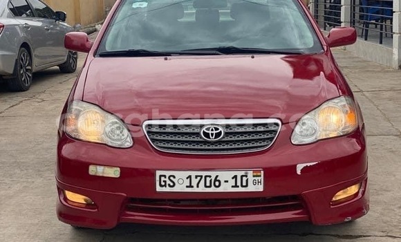 Ra Àlòkù Toyota Corolla Red Ọkọ̀ in Tema ni Greater Accra Ra Àlòkù Toyota Corolla Red Ọkọ̀ in Tema ni Greater Accra