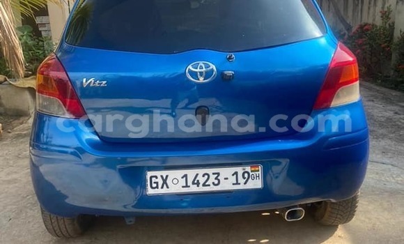 Buy Used Toyota Vitz Blue Car in Accra in Greater Accra Buy Used Toyota Vitz Blue Car in Accra in Greater Accra