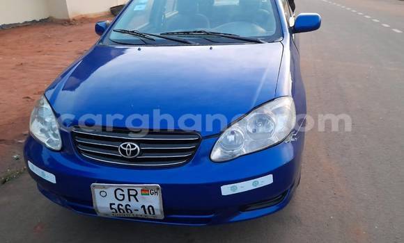 Sayi Na hannu Toyota Corolla Blue Mota in Accra a Greater Accra