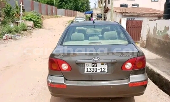 Sayi Na hannu Toyota Corolla Azurfa Mota in Accra a Greater Accra Sayi Na hannu Toyota Corolla Azurfa Mota in Accra a Greater Accra