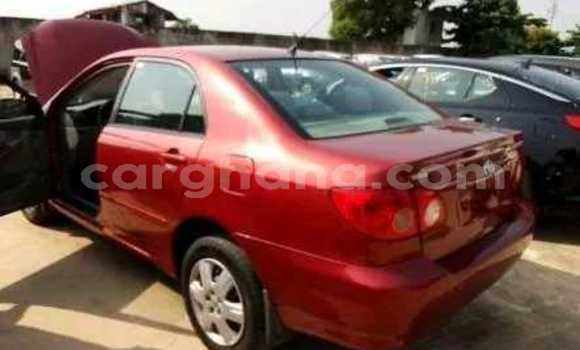 Buy Used Toyota Corolla Red Car in Accra in Greater Accra
