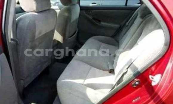 Sayi Na hannu Toyota Corolla Red Mota in Accra a Greater Accra Sayi Na hannu Toyota Corolla Red Mota in Accra a Greater Accra