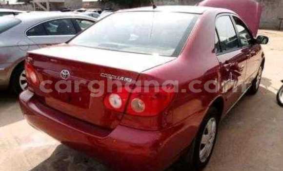 Sayi Na hannu Toyota Corolla Red Mota in Accra a Greater Accra Sayi Na hannu Toyota Corolla Red Mota in Accra a Greater Accra