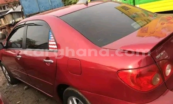 Buy Used Toyota Corolla Red Car in Accra in Greater Accra