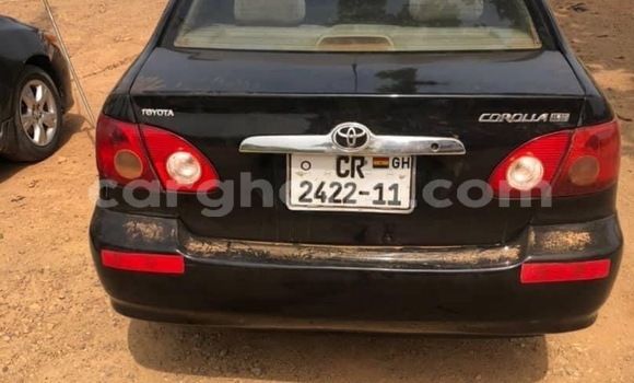 Ra Àlòkù Toyota Corolla Black Ọkọ̀ in Accra ni Greater Accra Ra Àlòkù Toyota Corolla Black Ọkọ̀ in Accra ni Greater Accra