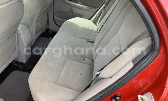Sayi Na hannu Toyota Corolla Red Mota in Accra a Greater Accra Sayi Na hannu Toyota Corolla Red Mota in Accra a Greater Accra