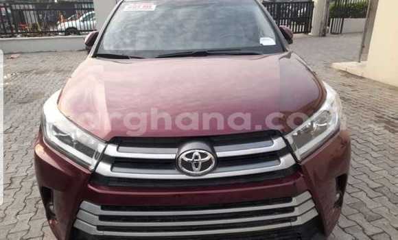 Sayi Na hannu Toyota Highlander Red Mota in Accra a Greater Accra