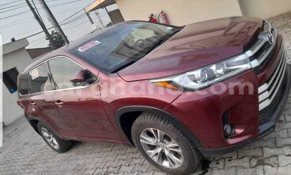 Buy Used Toyota Highlander Red Car in Accra in Greater Accra Buy Used Toyota Highlander Red Car in Accra in Greater Accra