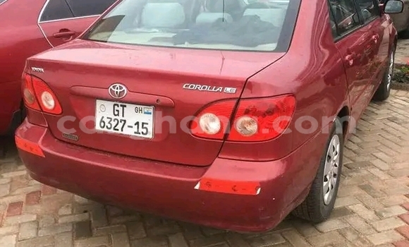 Ra Àlòkù Toyota Corolla Red Ọkọ̀ in Accra ni Greater Accra Ra Àlòkù Toyota Corolla Red Ọkọ̀ in Accra ni Greater Accra