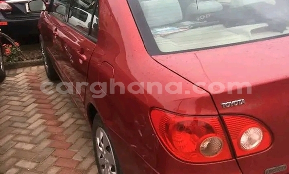 Ra Àlòkù Toyota Corolla Red Ọkọ̀ in Accra ni Greater Accra Ra Àlòkù Toyota Corolla Red Ọkọ̀ in Accra ni Greater Accra