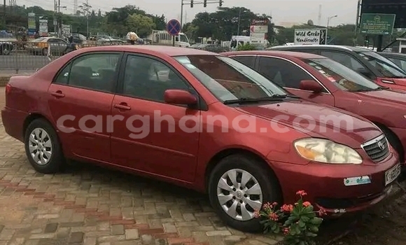 Ra Àlòkù Toyota Corolla Red Ọkọ̀ in Accra ni Greater Accra Ra Àlòkù Toyota Corolla Red Ọkọ̀ in Accra ni Greater Accra