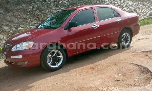Sayi Na hannu Toyota Corolla Red Mota in Accra a Greater Accra Sayi Na hannu Toyota Corolla Red Mota in Accra a Greater Accra