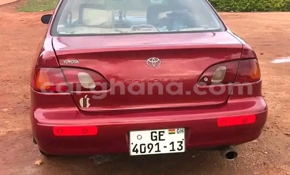 Sayi Na hannu Toyota Corolla Red Mota in Accra a Greater Accra Sayi Na hannu Toyota Corolla Red Mota in Accra a Greater Accra