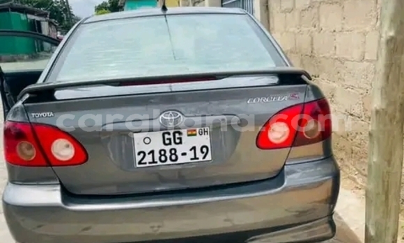 Sayi Na hannu Toyota Corolla Azurfa Mota in Accra a Greater Accra Sayi Na hannu Toyota Corolla Azurfa Mota in Accra a Greater Accra
