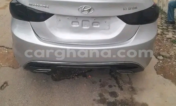 Sayi Na hannu Hyundai Elantra Azurfa Mota in Accra a Greater Accra Sayi Na hannu Hyundai Elantra Azurfa Mota in Accra a Greater Accra